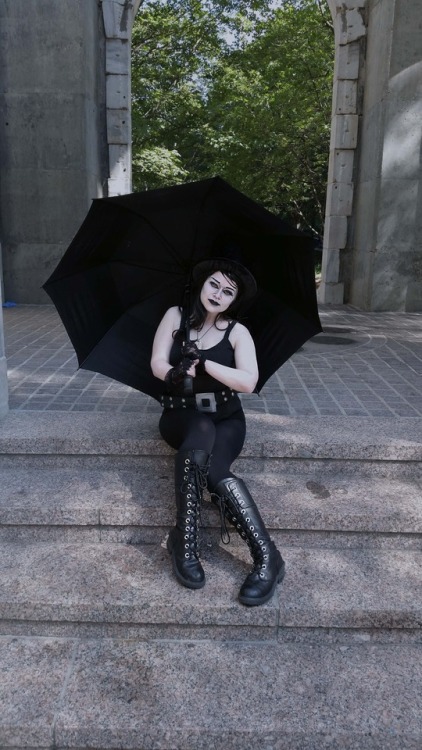 “You get what anyone gets. You get a lifetime.”My Death cosplay from Neil Gaiman’s Sandman! This is 