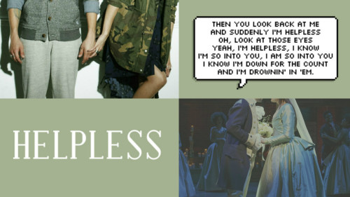 mariarevnolds:   hamilton obc ✓  song aesthetics [part 2/?]