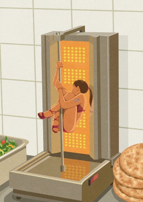 bestof-society6:    ART PRINTS BY JOHN HOLCROFT    social media dangers   Label