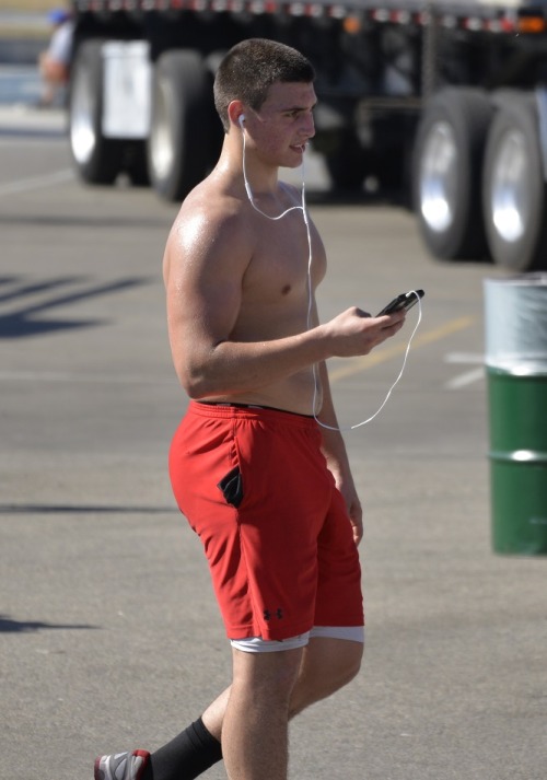 His phone was dying, the music Coach had given him becoming softer and softer with each passing mome