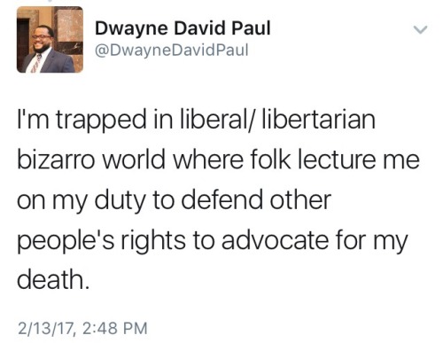 fullpraxisnow:  (Link to Tweet)  “To be blunt: Nazism is democracy’s anti-matter. There is nothing about the ideology or its practice that is anything but corrosive to democratic institutions. Fascism is a cancer that turns democracy against itself