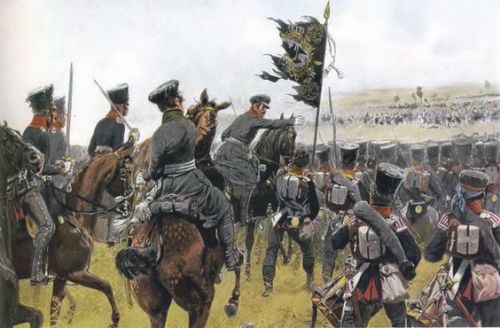 borussia-in-saecula-saeculorum: The Prussian Army at the Battle of Goldberg (1813). Richard Knö