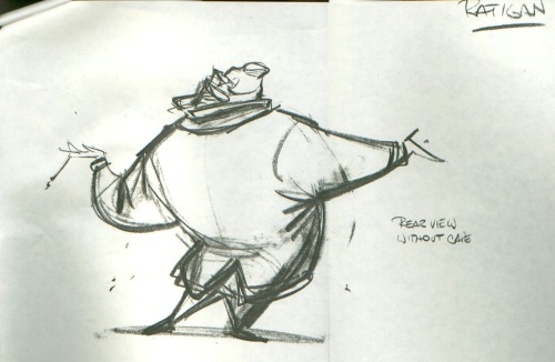 the-disney-elite:Glen Keane’s model sheets for Ratigan from Disney’s The Great Mouse Det