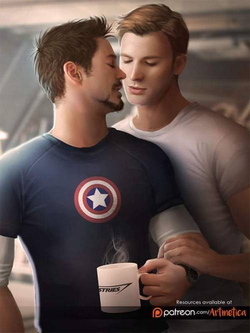 Simply Because It's Caps Birthday And Stony Is One Of My Favorite Ships ♥