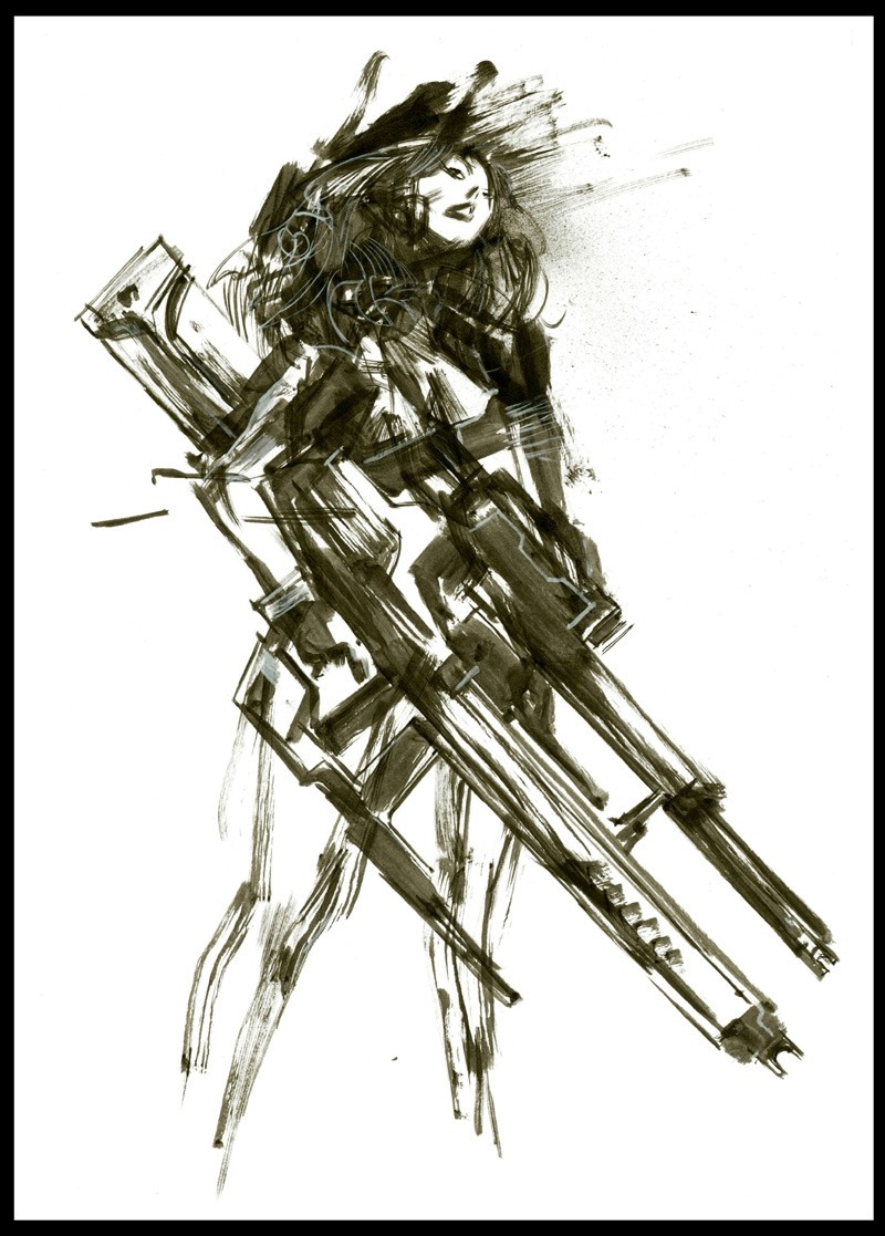 rocketumbl:  Ashley WoodMetal Gear