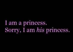 voodooprincessrn:  I am his PRINCESS