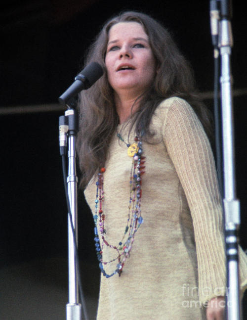 Janis performing at the Monterey Pop Festival, 1967.