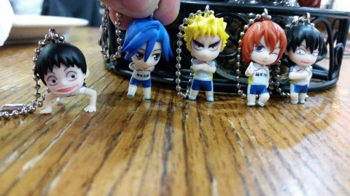 Snagged these guys at NYCC today! (This is the full set; no Izumida or Toudou.) LOOK AT MIDOUSUJI.