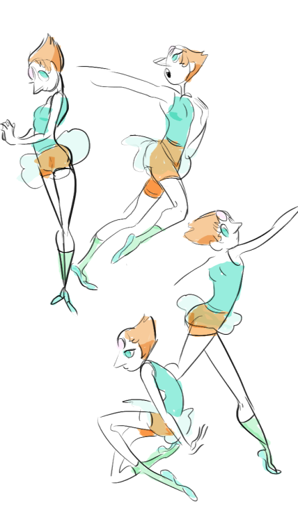 sofasofia:  quick pearl doodles before bed 