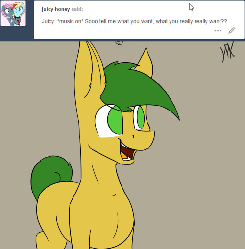 hispushkaa:Do you accept the wants of the Pineapple horse? Will give u love.x3! Dorbs~