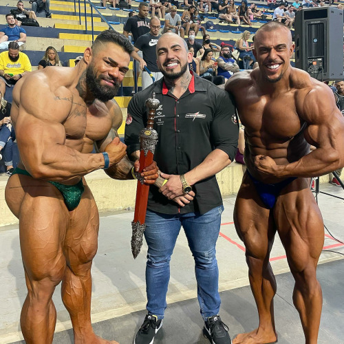 Bruno Santos, Matheus Donaire and Marcello de Angelis.