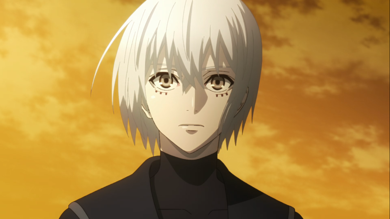 | Is it me or did anime post dragon Kaneki's eyes...