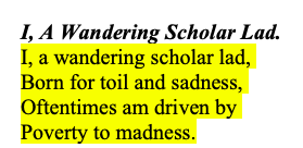 This Song By A Medieval University Student Is A Fucking Mood