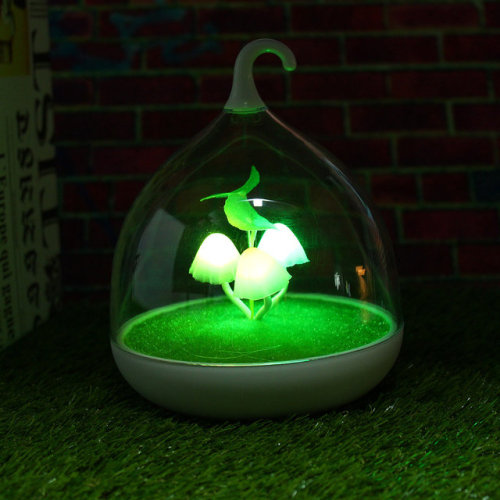 summersunny88:Intelligent  LED Touch Sensor Bird Cage LightUltrasonic Air Freshener Fogger LED Lamp 