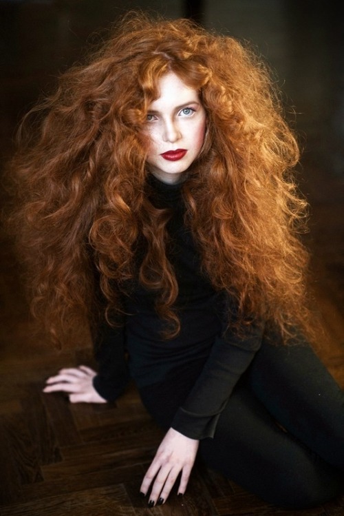 A lioness redhead