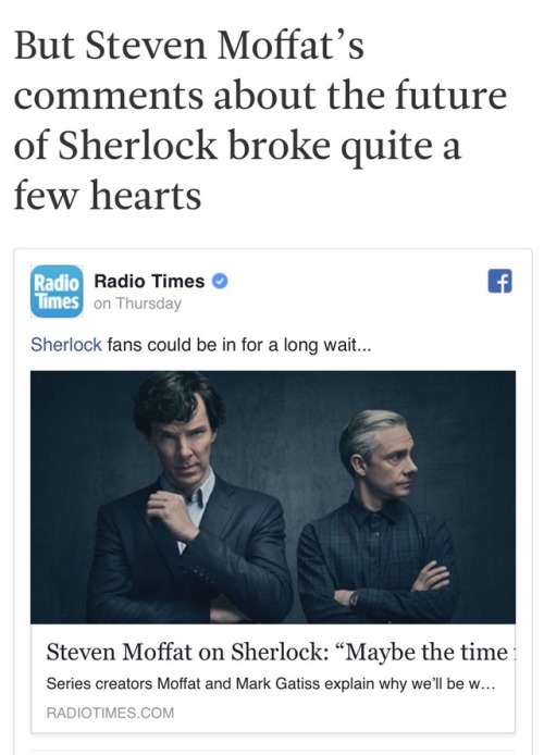 I love how Radio Times ignores the overwhelming number of reply tweets from people that want S4 eras