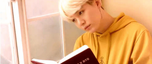 when you tryna study but your bias takes over your mind