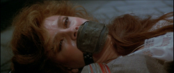 awesomeabduction:  popularbondage:  Dune (Film, 1984) Basically the same scene as yesterday, with a few alterations. For one thing, Baron Harkonnen actually spits on Lady Jessica (eww, not showing that). For another, the film actually depicts the shuttle