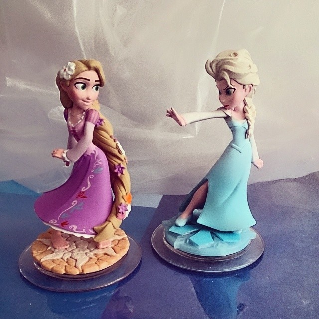 Rapunzel & Elsa