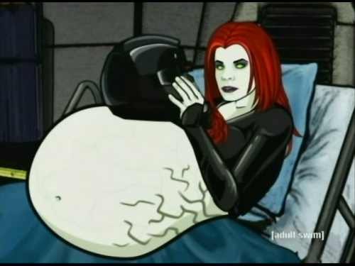 thebellyguide: Frisky Dingo: Season 2 - Episodes 8-11: PREGNANCY: Early in the season, Grace had mad