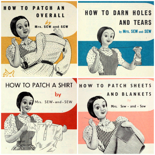 Details from vintage wartime leaflets 