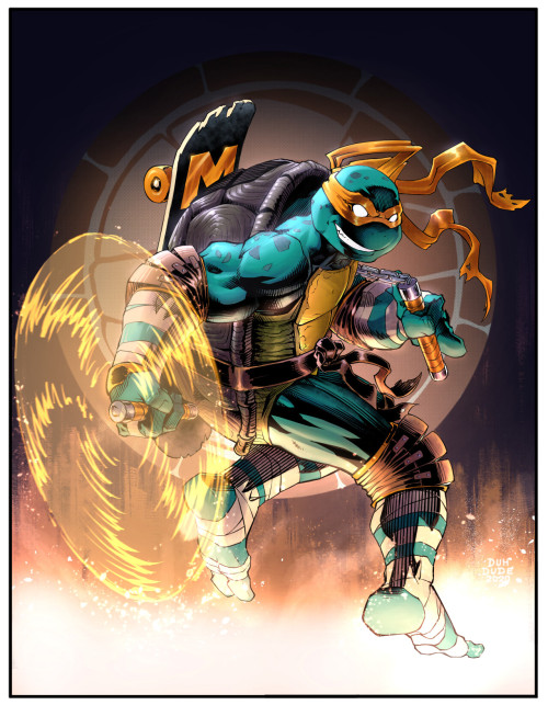 castlewyvern:  Teenage Mutant Ninja Turtles artwork by Duh Dude.  