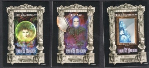 disneyshauntedmansion - Promotional trading cards for The Haunted...