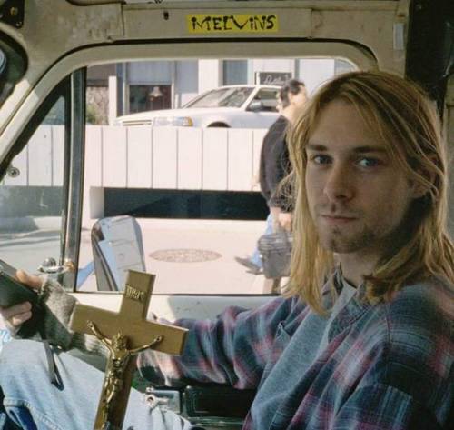 Porn photo blondebrainpower:Kurt Cobain, 1989