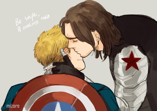 mizozoh:Good luck kisses for my love #GiveCaptainAmericaABoyfriend  [twitter] [FB]