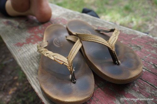 collegefeetarchive: Stopped this cutie between classes and asked if she had a few minutes to take a look at my portfolio of work. She said it was cool and didn’t mind being added to it. Here’s sophomore Kayley’s size 7 1/2s. Just 4 out of a 46 pic
