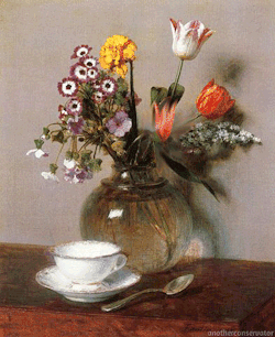 anotherconservator:  Still Life with Flowers and Fruit  
