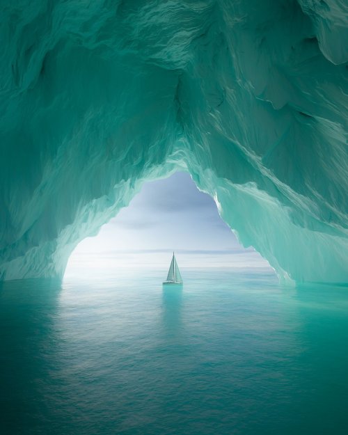 rosiesdreams:Sailing within Iceland.  By Dani Guindo  hollow.sun