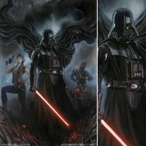 Darth Vader #25 Variant CoverMy variant cover for the final issue of Darth Vader.Acrylic paint and o