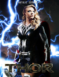 enjolyass:  Natalie Dormer as Thor (for broadcty)