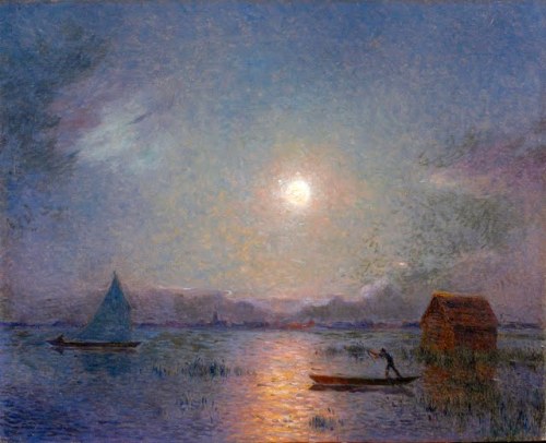 Briere la Nuit - Ferdinand Loyen Du PuigaudeauImpressionism