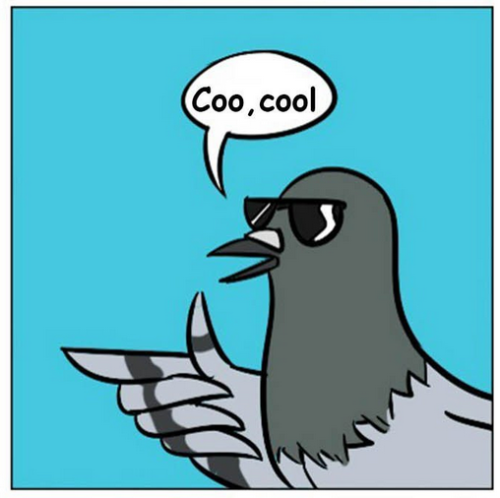 conchesumadres:  Aveces soy como la Paloma Cool