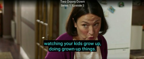 fyeahsharonrooney: i-dream-of-emus:Sophie (Sharon Rooney) is in trouble with her mum for having a 