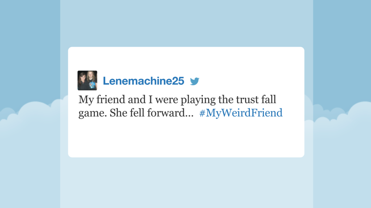 fallontonight:  ICYMI: Jimmy reads his favorite #MyWeirdFriend tweets! 