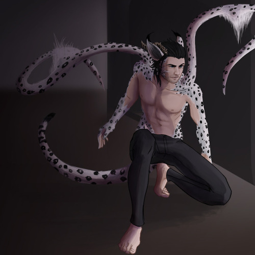Another version of Nyx as a sort of king coeurl type
