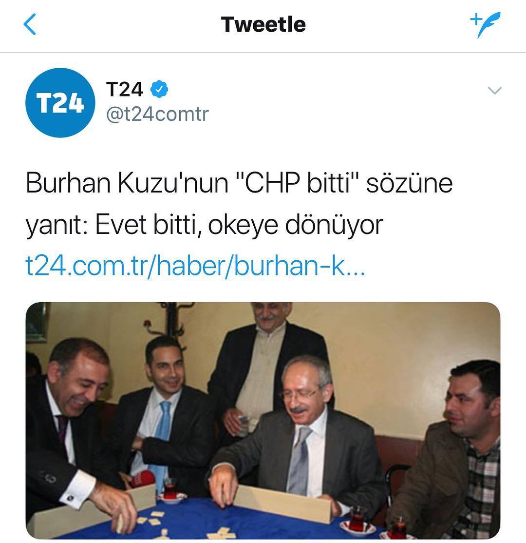 Burhan Kuzu'nun "CHP...