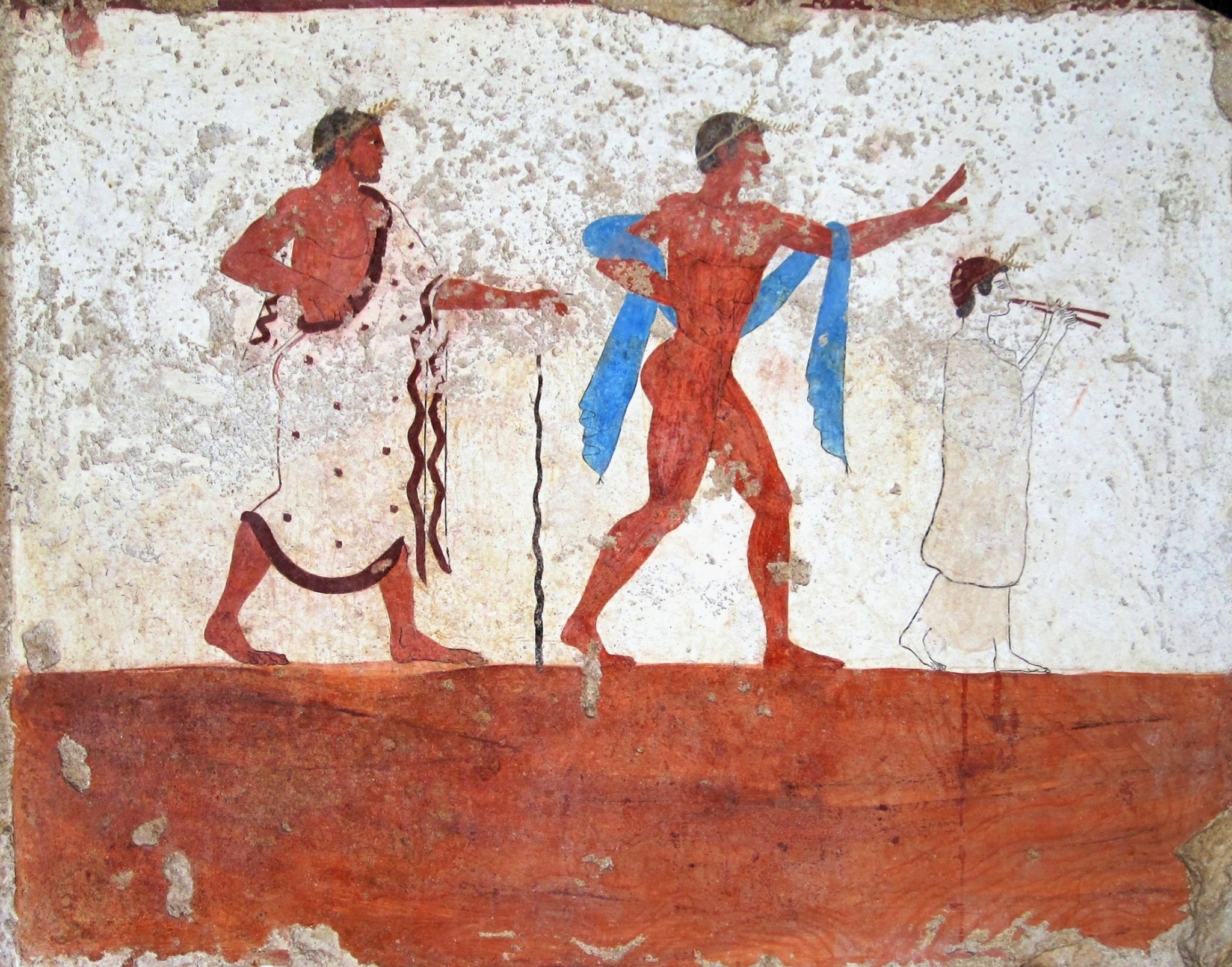 napoli-bellezza:  Tomba del Tuffatore (480-470 a.C.), Museo Archeologico Nazionale