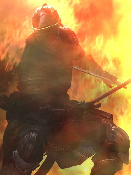 thewitchcraftreader:  Through hell and high water… Incredible high resolution Dark Souls screenshots by Dead End Thrills.