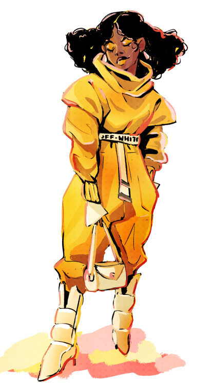 Outfit Paint Sketch 3