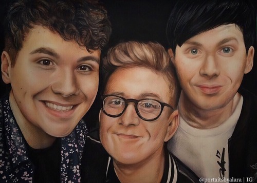 ‪Worked a whole month on this , I really hope you guys like it ♥️ @danielhowell @tyleroakley @amazin