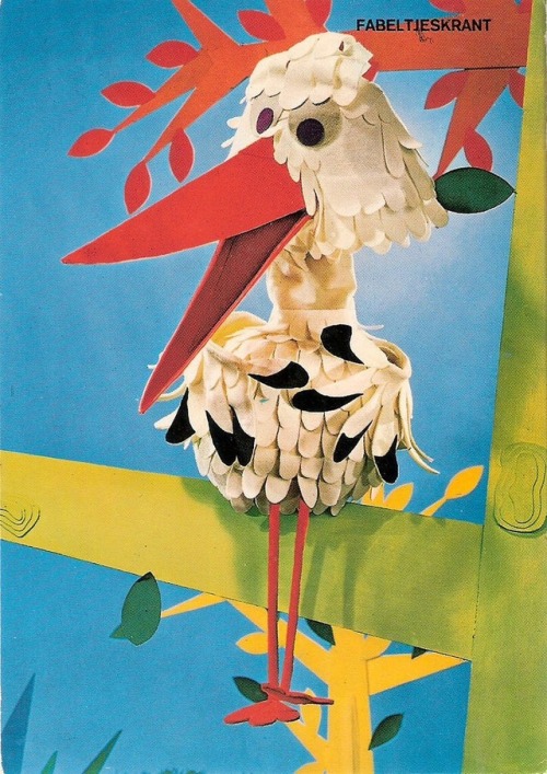 talesfromweirdland:Images from the Dutch 1960s children’s show, De Fabeltjeskrant (translated: The F