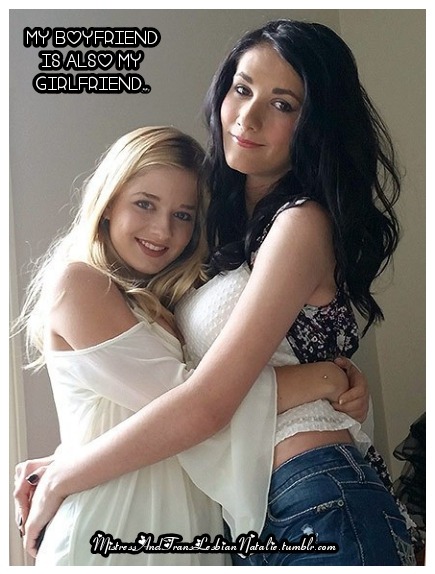 mistressandtranslesbiannatalie:  I have the best of both worlds..  This is what I