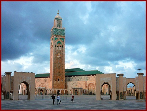 Hassan II Mosque in Casablanca, Morocco