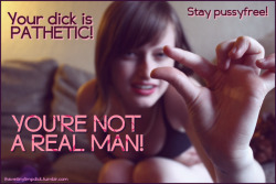 ihavetinylimpdick: All women have told me so… :)