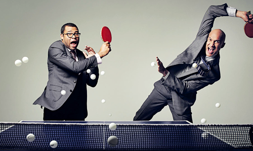 anthonymackies:Jordan Peele and Keegan-Michael Key photographed by Smallz + Raskind for The Hollywoo