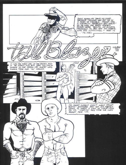 Tail Blazer - Panel 1 - by Jon Macy (AKA Cowboy Jon).